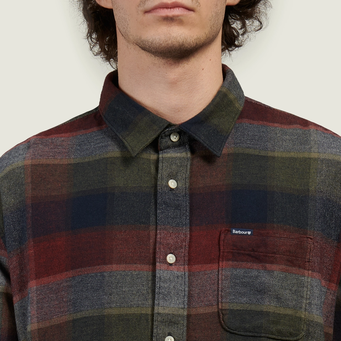 Barbour Мужская рубашка Copswell Relaxed Checked