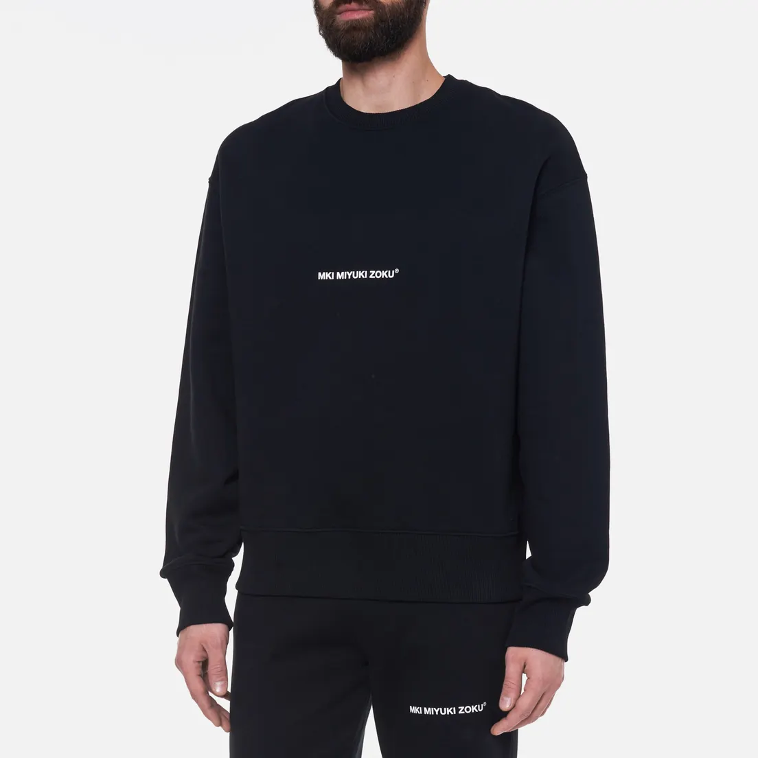 MKI Miyuki-Zoku Мужская толстовка Staple Crew Neck