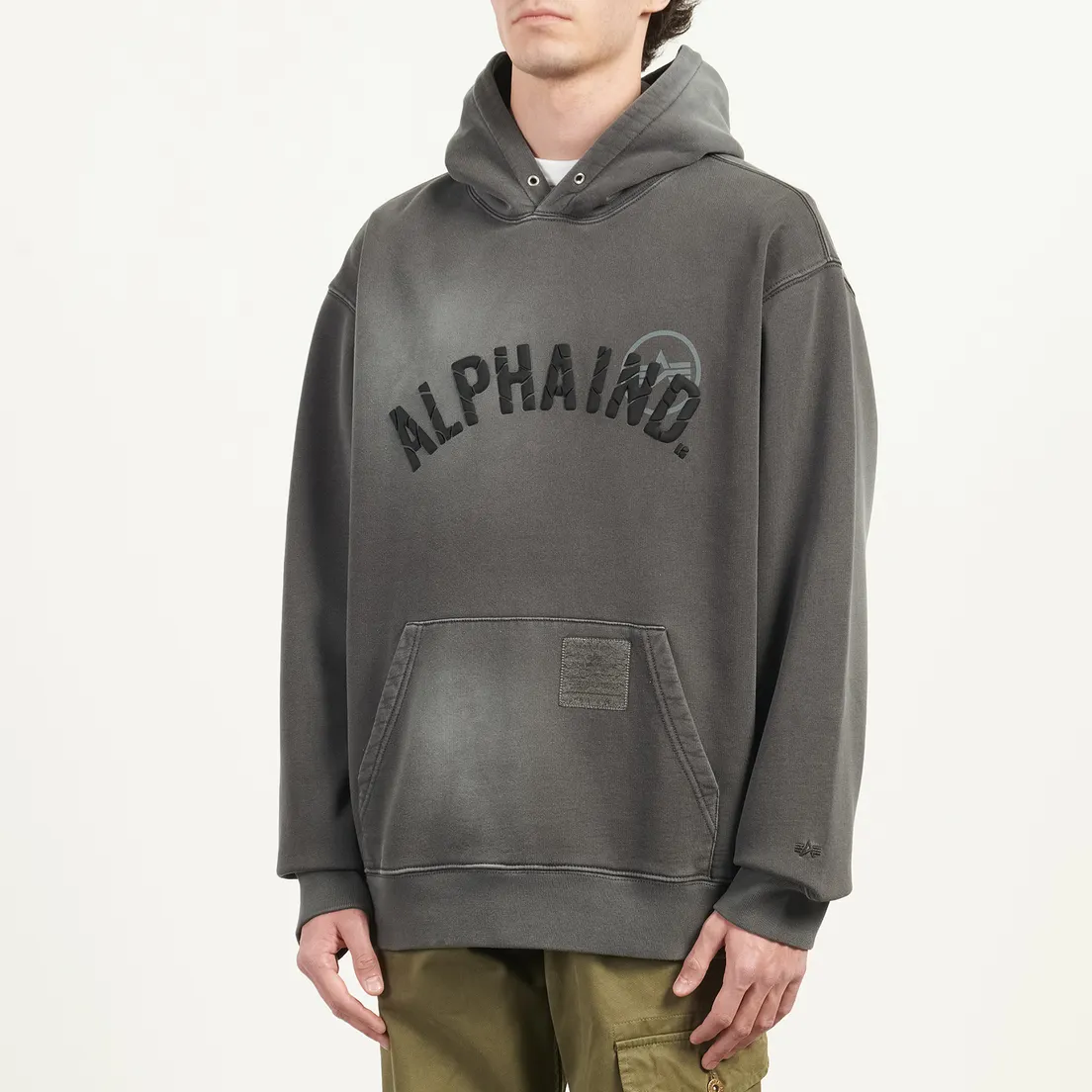 Alpha Industries Мужская толстовка Unfrm Washed  Hoodie