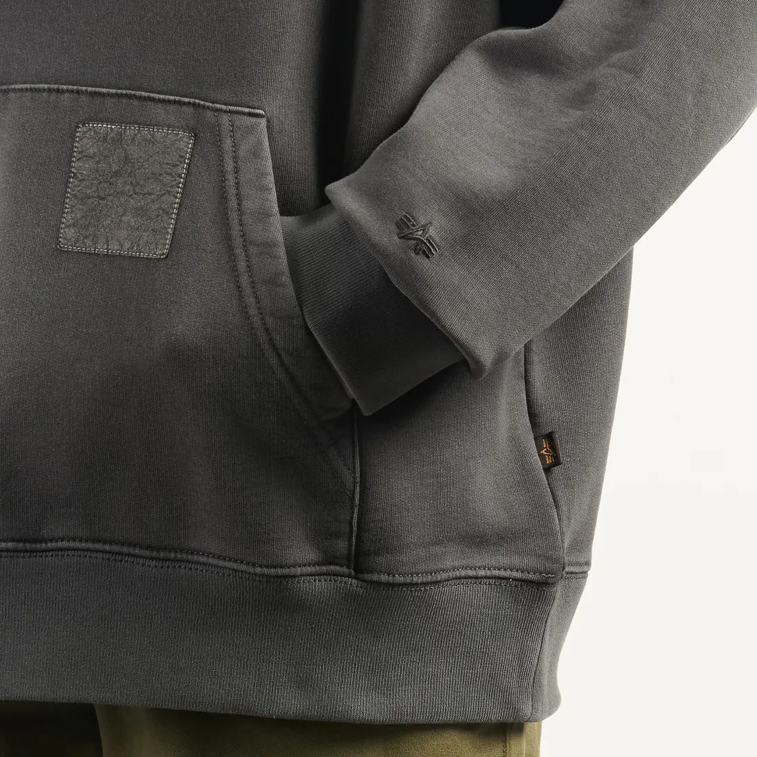 Alpha Industries Мужская толстовка Unfrm Washed  Hoodie