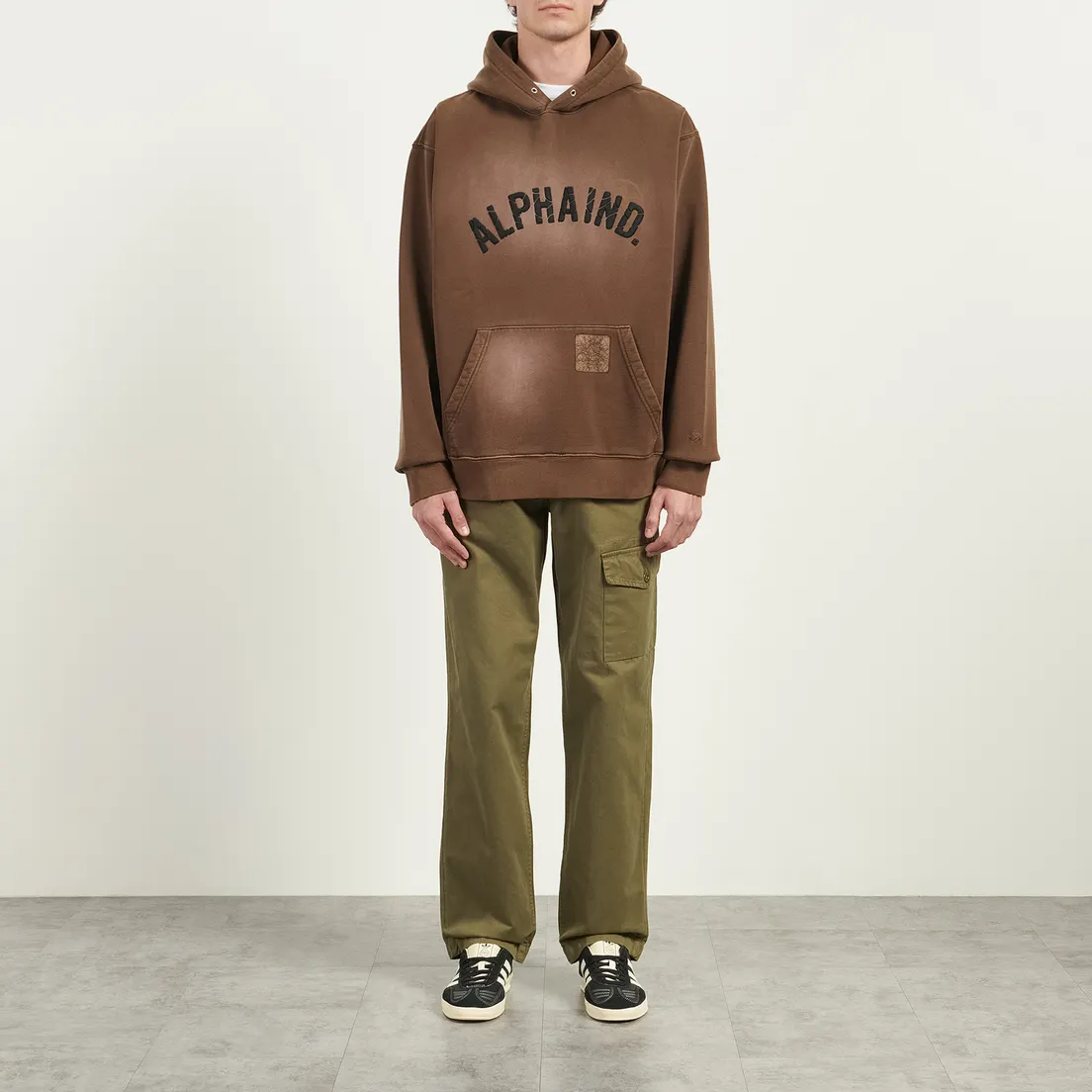 Alpha Industries Мужская толстовка Unfrm Washed  Hoodie
