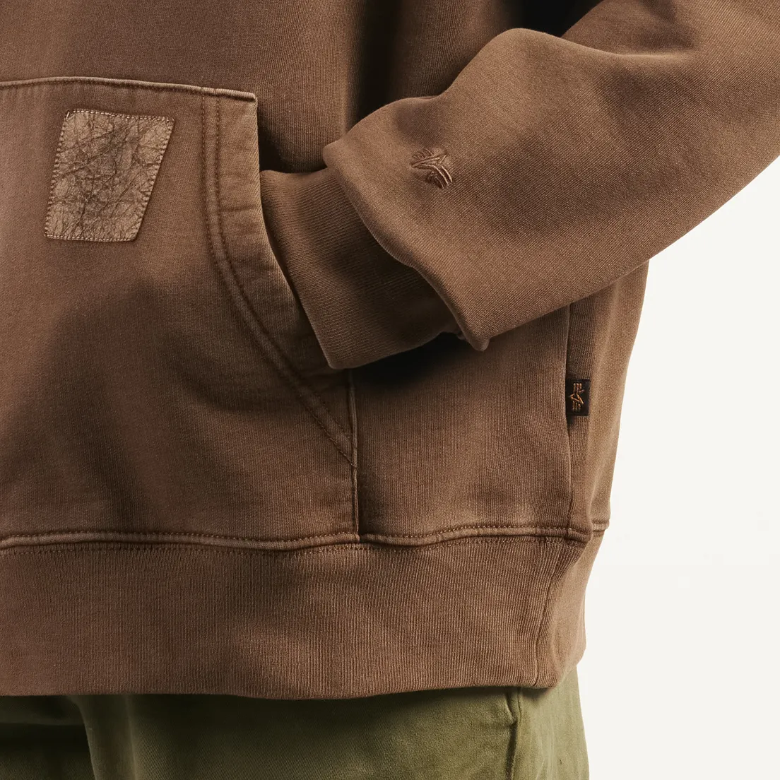 Alpha Industries Мужская толстовка Unfrm Washed  Hoodie