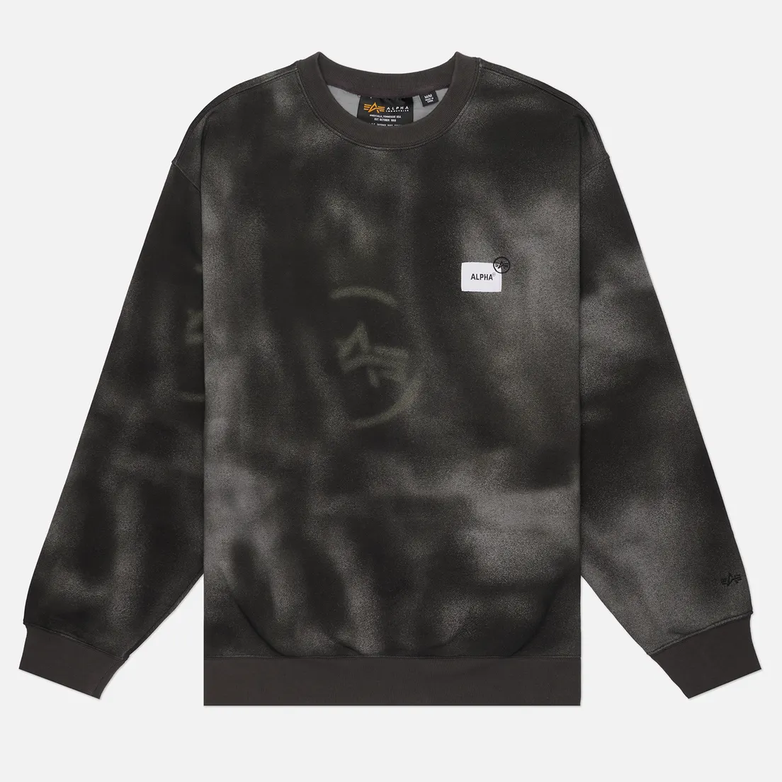 Alpha Industries Мужская толстовка Uniform Washed Crewneck