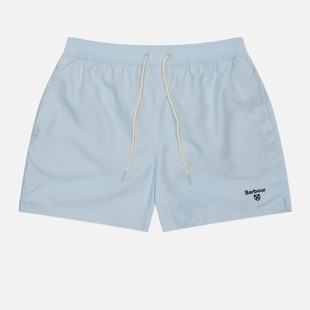 Плавательные шорты Мужские шорты Barbour Staple Logo 5 Swim, цвет голубой, размер L