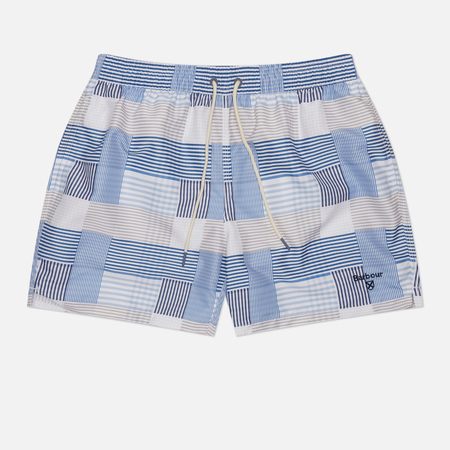 Плавательные шорты  Brandshop Мужские шорты Barbour Patch Swim, цвет голубой, размер XXL