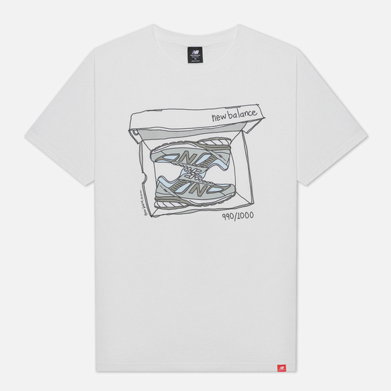 Мужская футболка New Balance Essentials Shoebox White