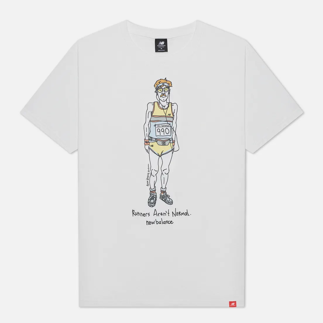 New Balance Мужская футболка Essentials Runner