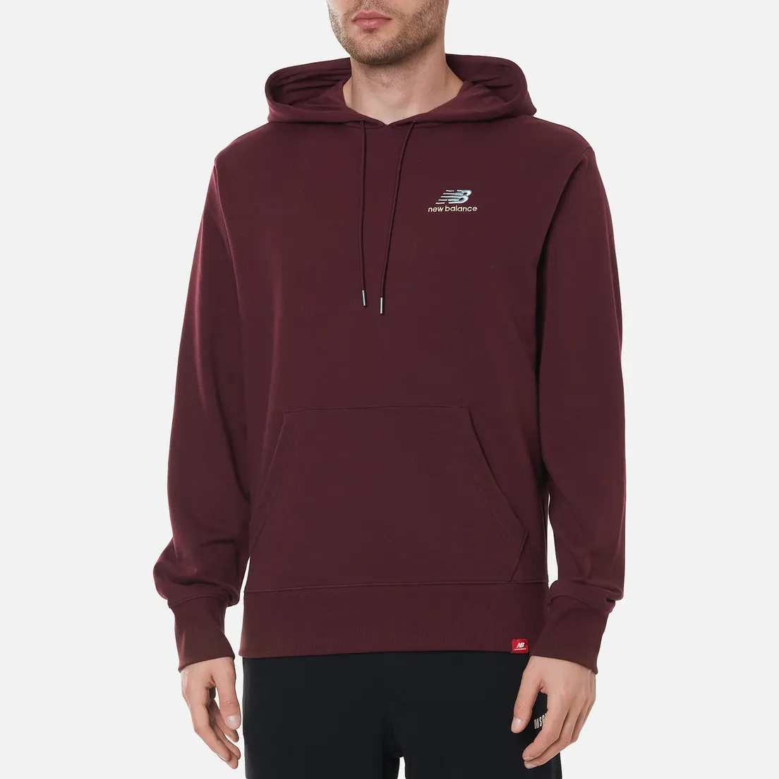 New Balance Мужская толстовка Essentials Embroidered Hoodie