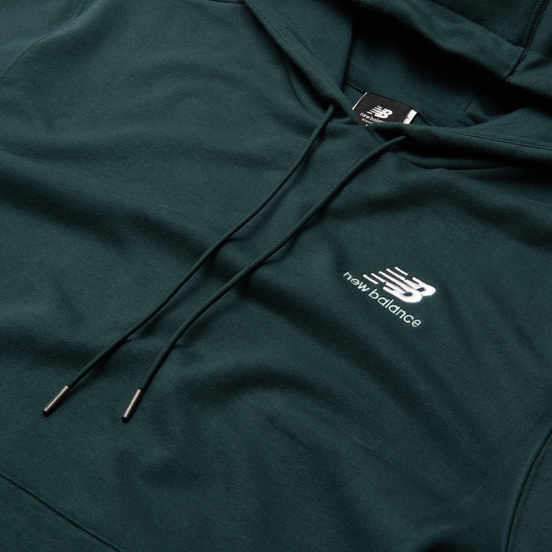Мужская толстовка New Balance Essentials Embroidered Hoodie Green