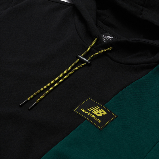 Мужская толстовка New Balance Athletics Higher Learning Hoodie Nightwatch Green