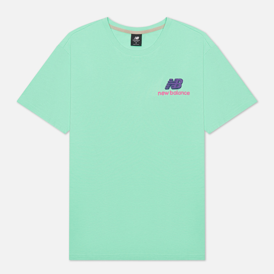 Мужская футболка New Balance Athletics Clash Graphic Agave Green