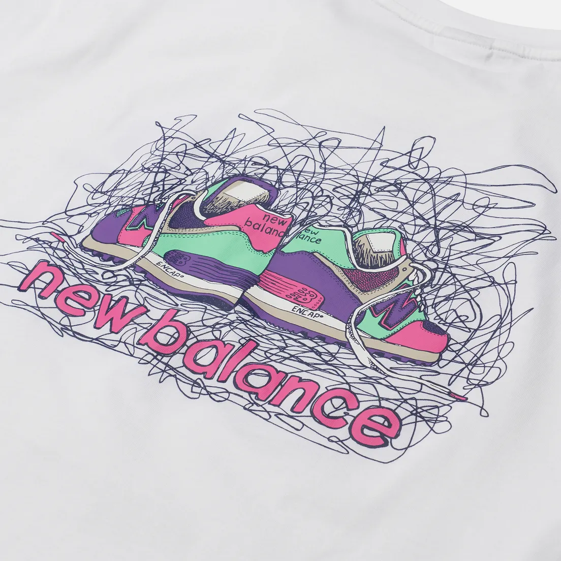 New Balance Мужская футболка Athletics Clash Graphic