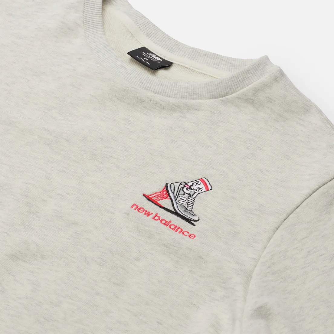 New Balance Мужская толстовка Athletics Minimize Crew