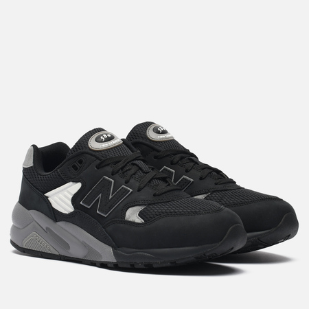 фото Мужские кроссовки new balance 580, цвет чёрный, размер 40.5 eu