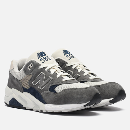 фото Мужские кроссовки new balance 580, цвет серый, размер 40.5 eu