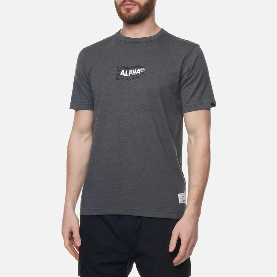 Alpha Industries Мужская футболка Code Graphic