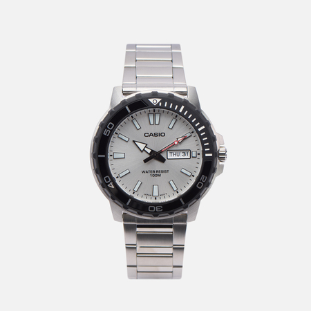Наручные часы CASIO Collection MTD-125D-7A, цвет серебряный