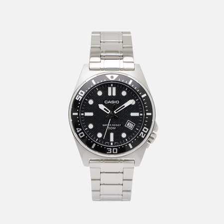 Наручные часы CASIO Collection MTD-135D-1A, цвет серебряный