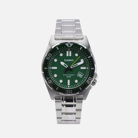 Наручные часы CASIO Collection MTD-135D-3A, цвет серебряный