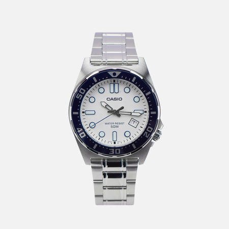 Наручные часы CASIO Collection MTD-135D-7A, цвет серебряный