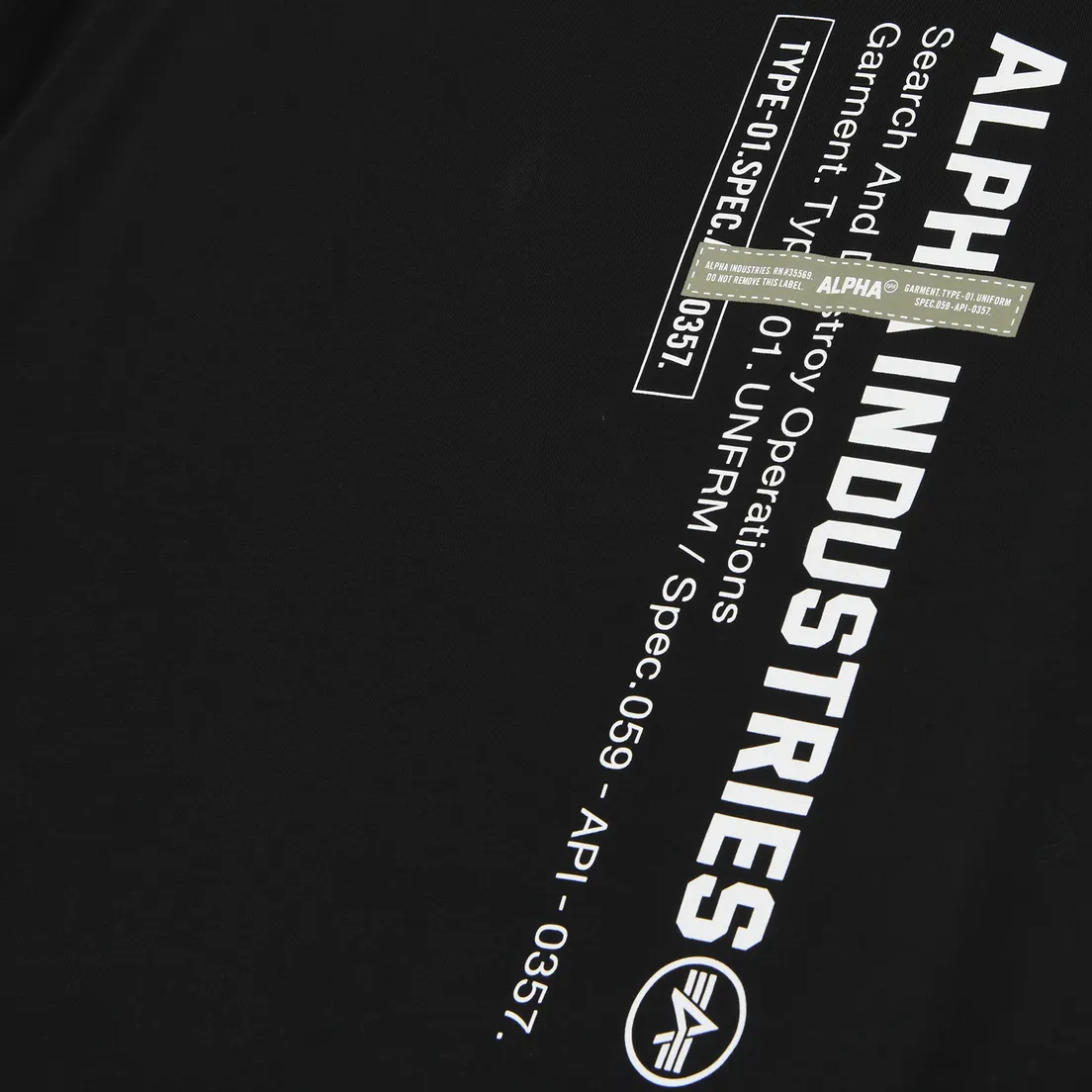 Alpha Industries Мужская футболка Garment Type