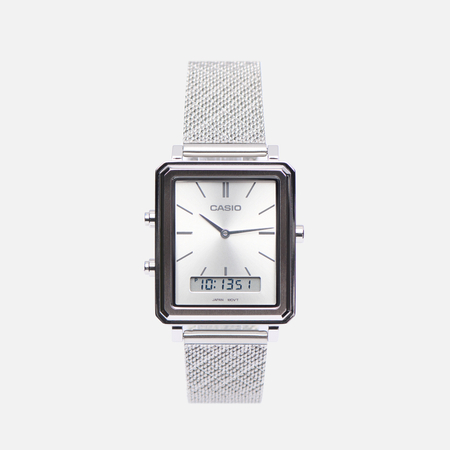Наручные часы CASIO Collection MTP-B205M-7E, цвет серебряный