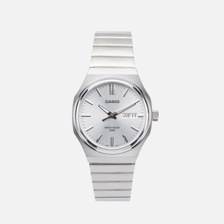 Наручные часы CASIO Collection MTP-E735D-7A, цвет серебряный