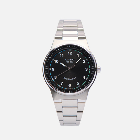  Наручные часы CASIO Collection MTP-RS105D-1B, цвет серебряный
