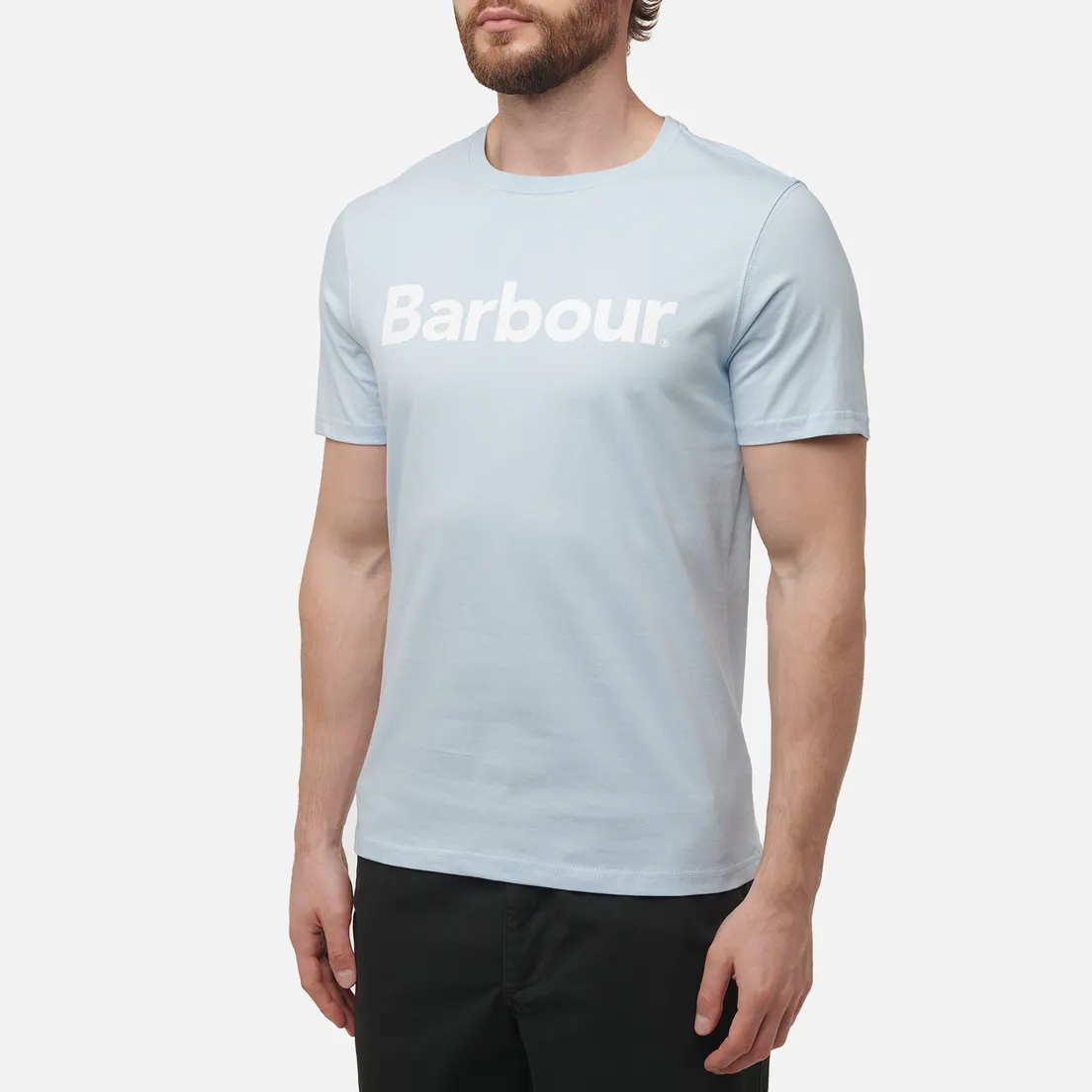 Barbour Мужская футболка Big Printed Logo