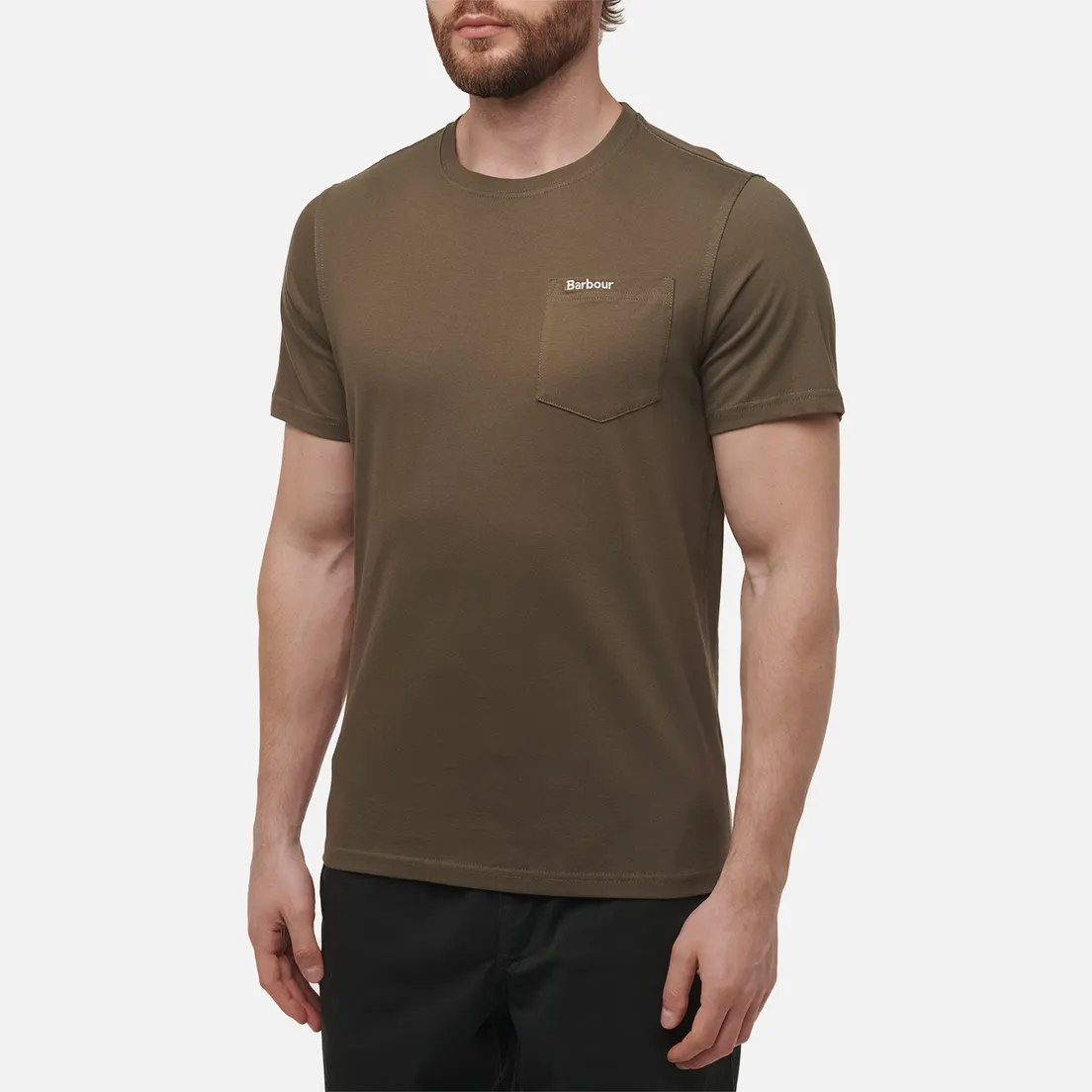 Barbour Мужская футболка Langdon Pocket