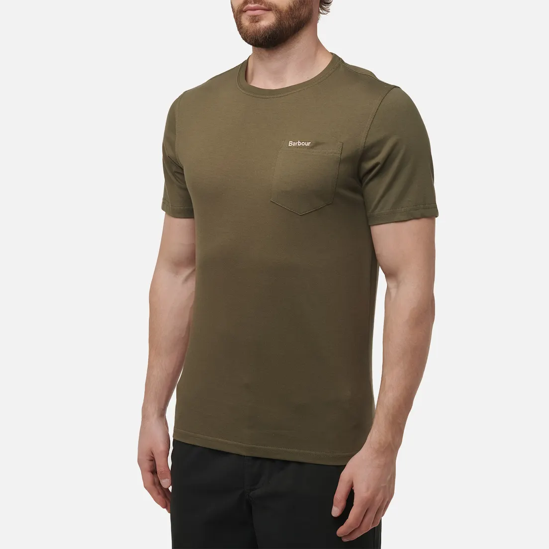 Barbour Мужская футболка Langdon Pocket