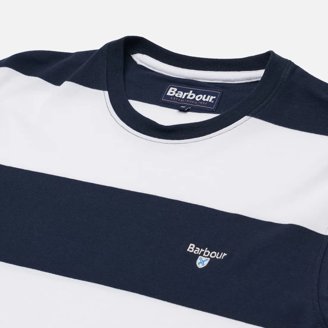 Barbour Мужская футболка Whalton Striped