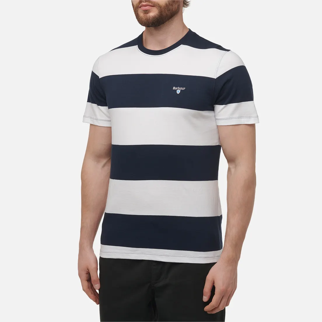 Barbour Мужская футболка Whalton Striped