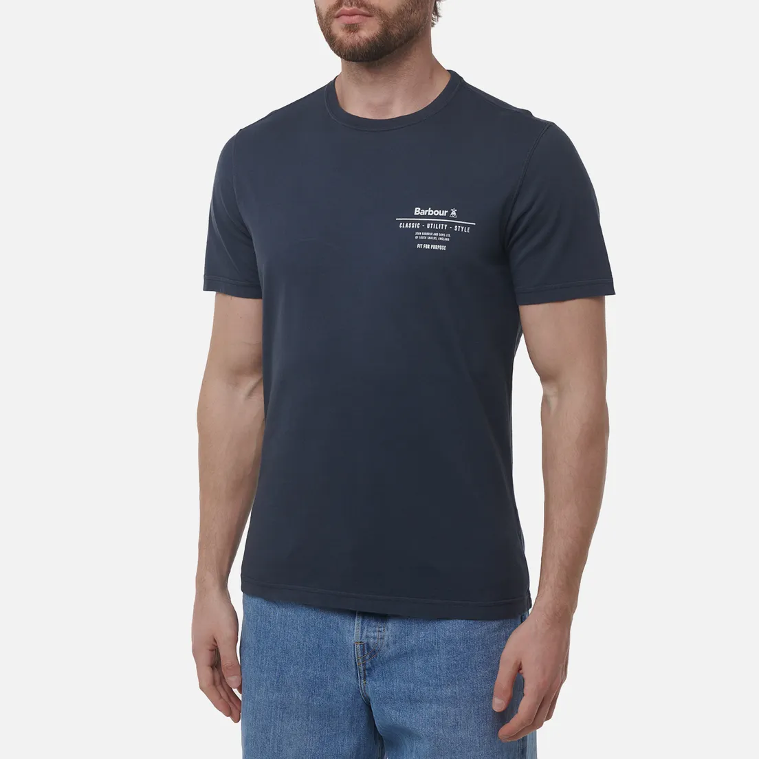 Barbour Мужская футболка Hickling Logo