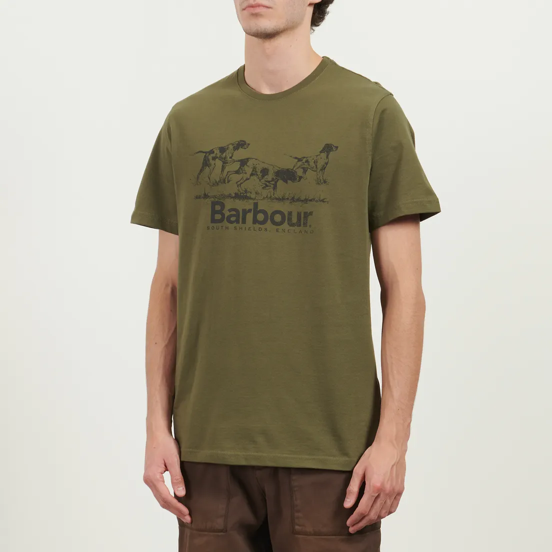 Barbour Мужская футболка Field Dog Graphic