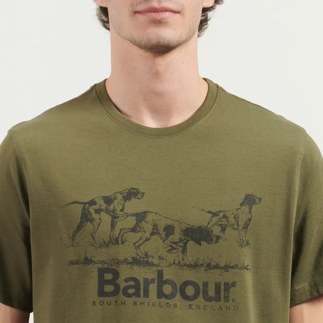 Barbour Мужская футболка Field Dog Graphic
