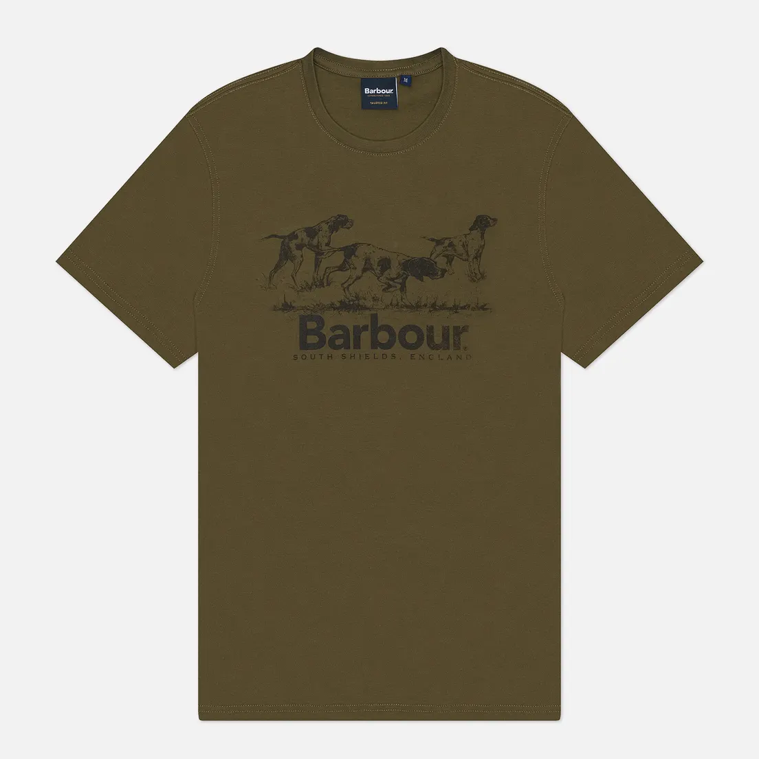 Barbour Мужская футболка Field Dog Graphic