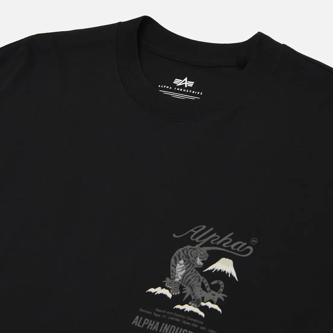 Alpha Industries Мужская футболка Tiger Search And Destroy