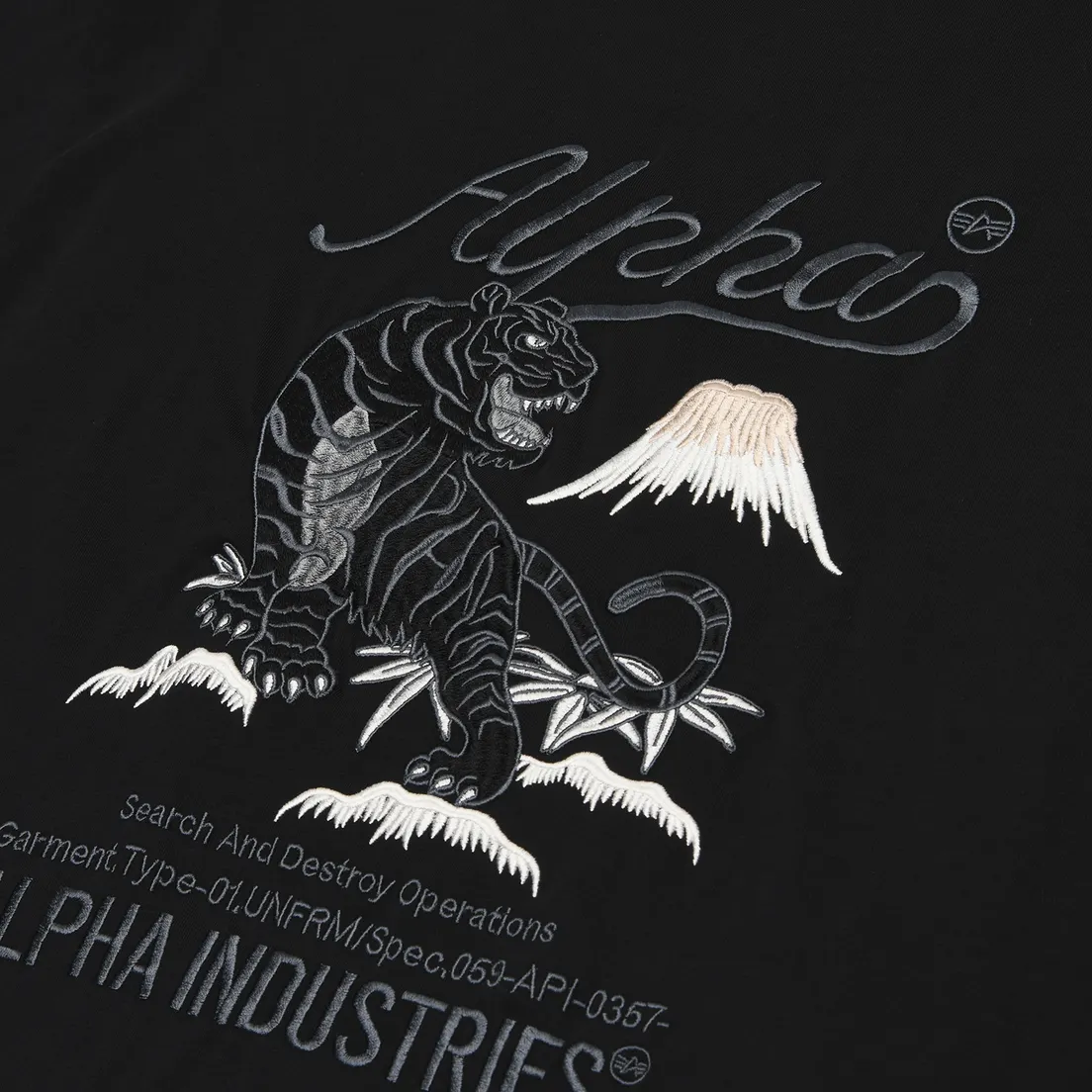 Alpha Industries Мужская футболка Tiger Search And Destroy