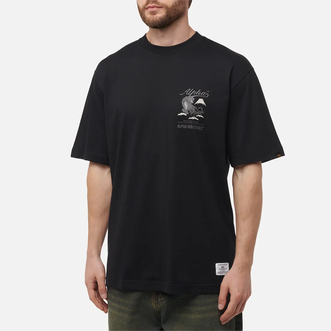 Alpha Industries Мужская футболка Tiger Search And Destroy
