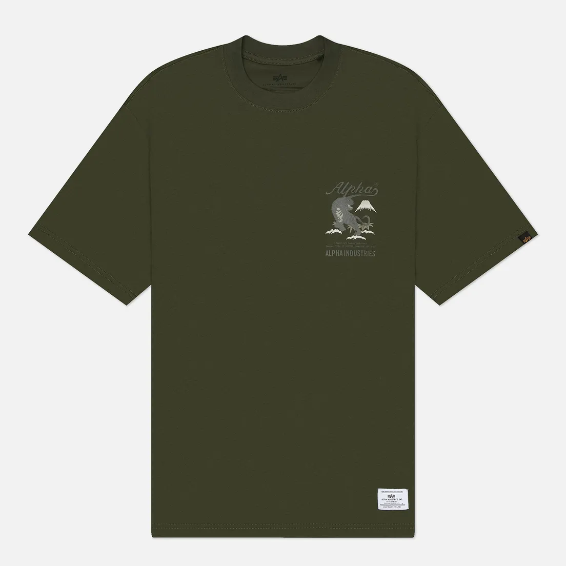 Alpha Industries Мужская футболка Tiger Search And Destroy