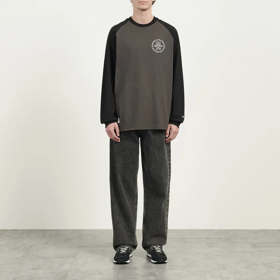Alpha Industries Мужской лонгслив Uniform Raglan