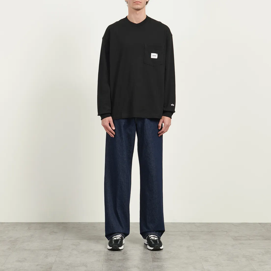 Alpha Industries Мужской лонгслив Uniform Pocket