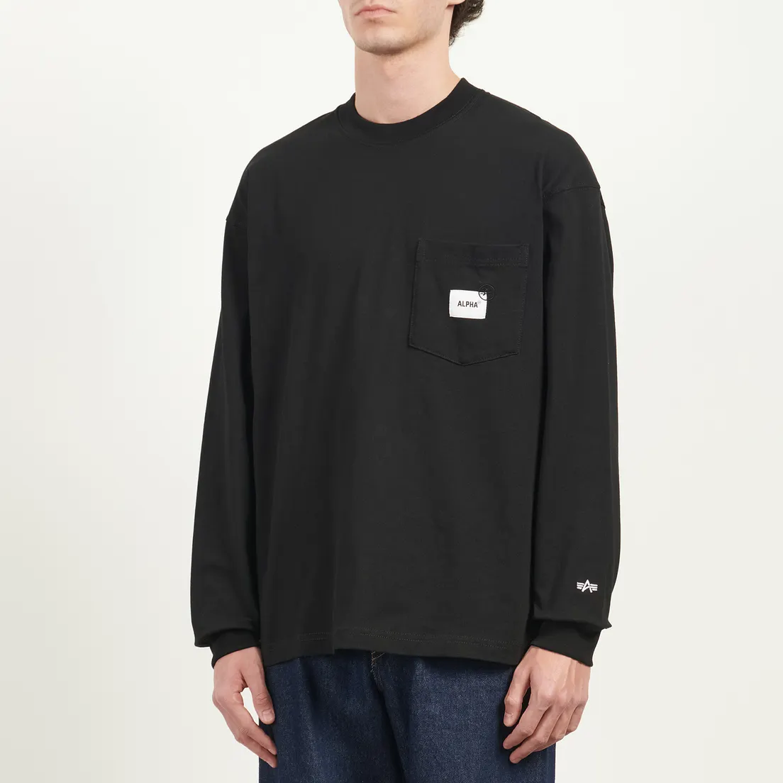 Alpha Industries Мужской лонгслив Uniform Pocket