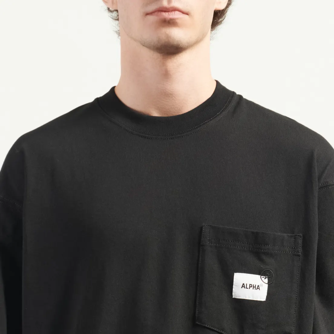 Alpha Industries Мужской лонгслив Uniform Pocket
