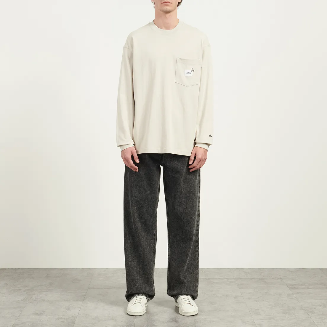 Alpha Industries Мужской лонгслив Uniform Pocket