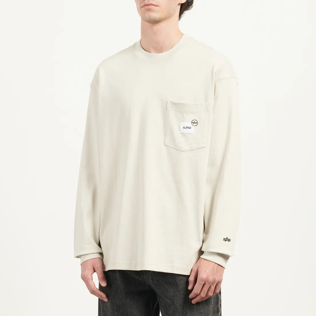 Alpha Industries Мужской лонгслив Uniform Pocket