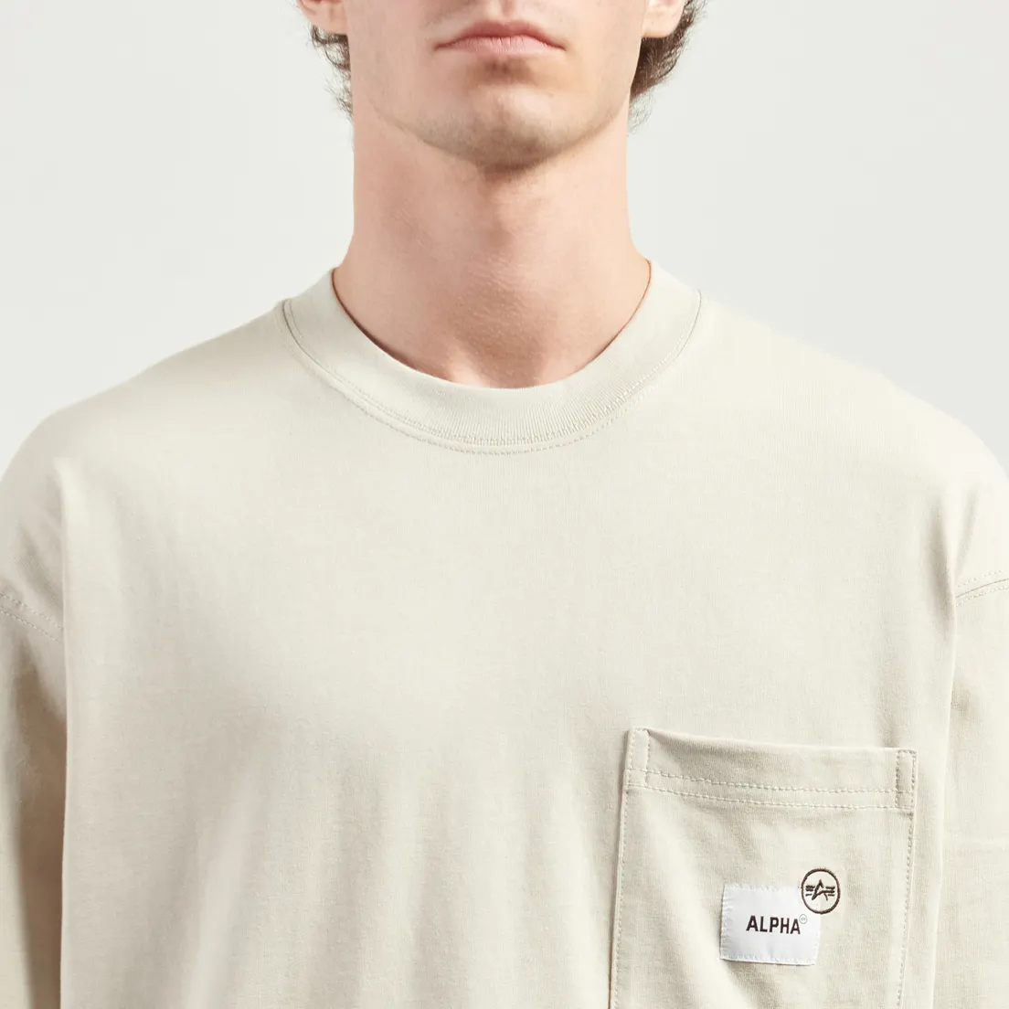Alpha Industries Мужской лонгслив Uniform Pocket