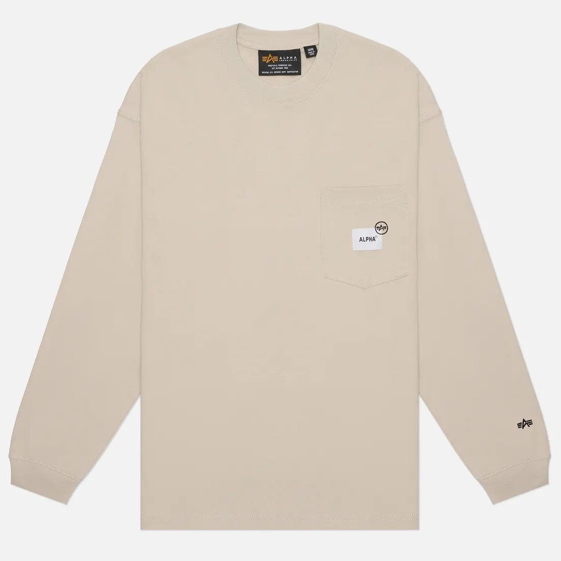 Alpha Industries Мужской лонгслив Uniform Pocket