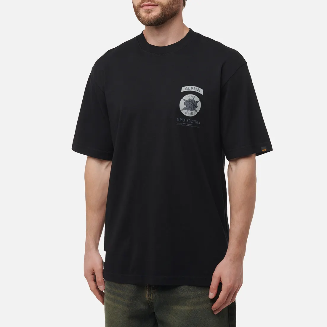Alpha Industries Мужская футболка Uniform API-01